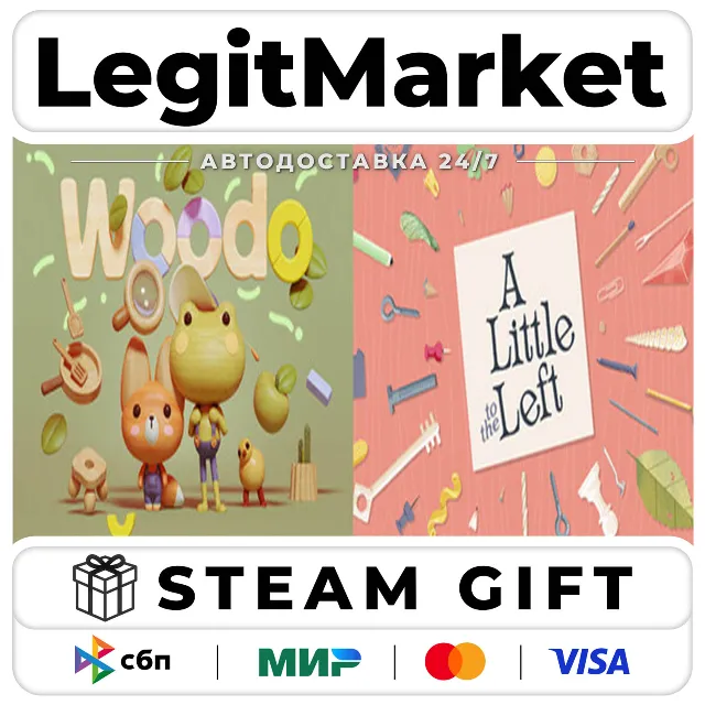 A Little to the Left + Woodo / Steam АВТО / РУ + МИР