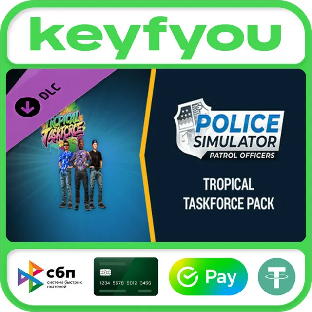 Police Simulator: Patrol Officers: Tropical Taskforce Pack / STEAM DLC КЛЮЧ 🔥
