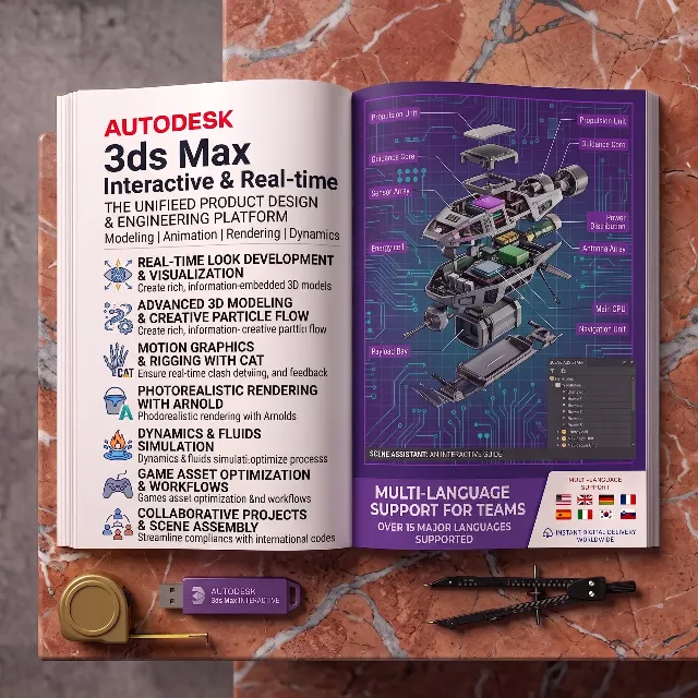 Autodesk 3ds Max — Подписка на 6 месяцев (Windows)