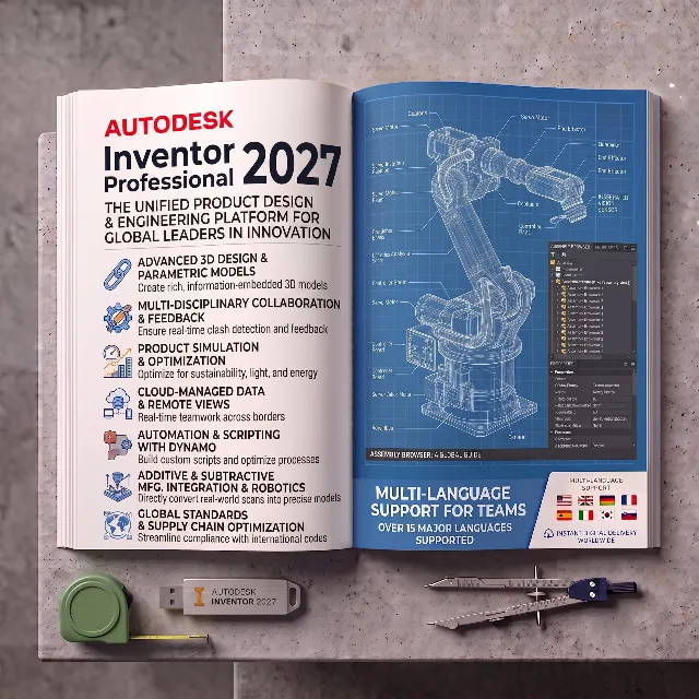 Autodesk Inventor Professional | Подписка на 6 месяцев | Официальная лицензия Windows
