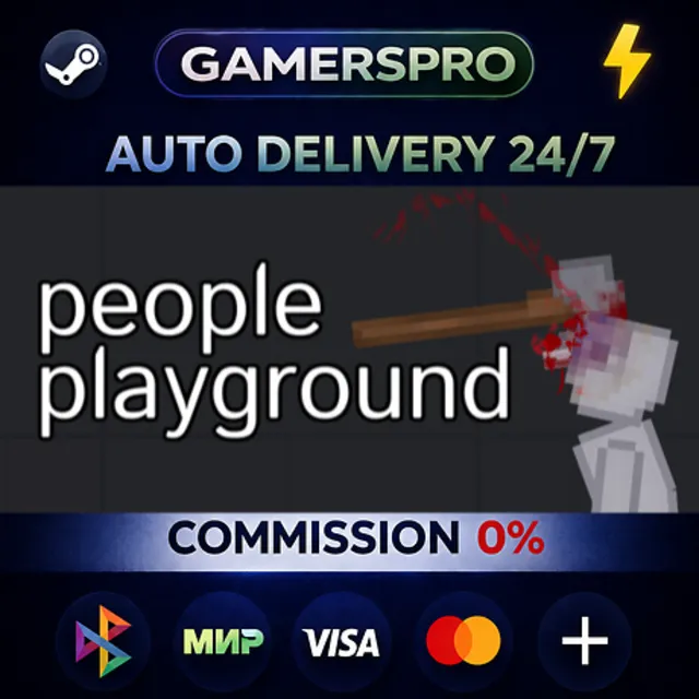 People Playground・ВЫБОР РЕГИОНА・STEAM GIFT АВТО・
