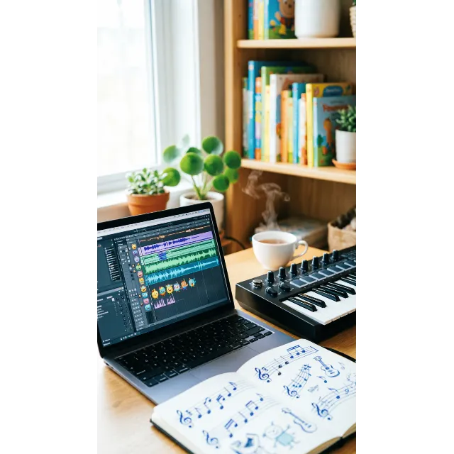 Музыка для детей: Создание и монетизация контента 🎵