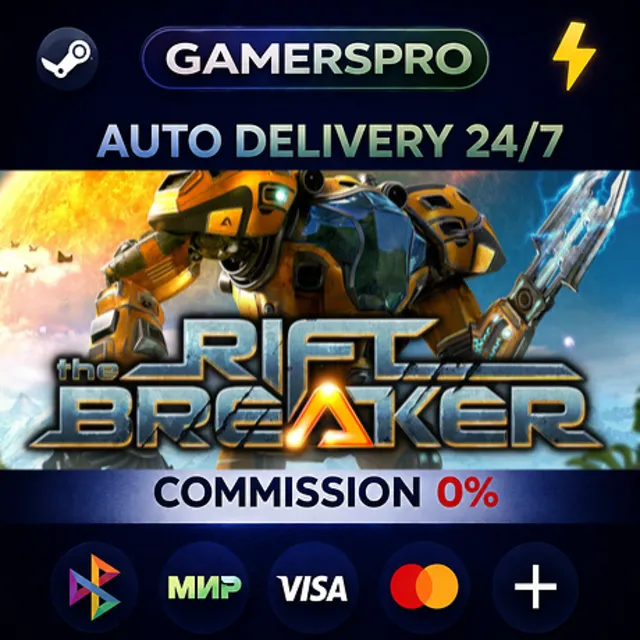 The Riftbreaker・ВЫБОР РЕГИОНА・STEAM GIFT АВТО・