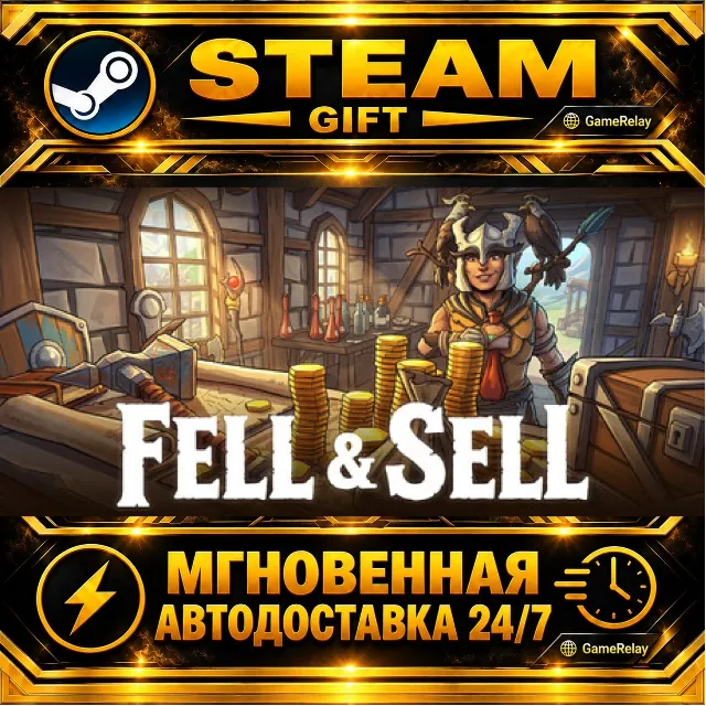 Fell &amp; Sell · STEAM GIFT · АВТОДОСТАВКА