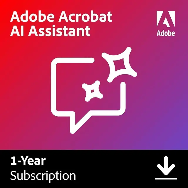 Adobe Acrobat AI Assistant | Чат с PDF, авто-суммаризация и умный поиск | 12 месяцев
