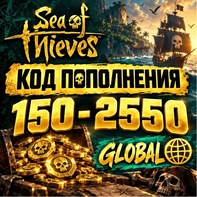 МОНЕТЫ SEA OF THIEVES 150-2550 | КОД ПОПОЛНЕНИЯ ВСЕ ПЛАТФОРМЫ | ANCIENT COIN PACK PC