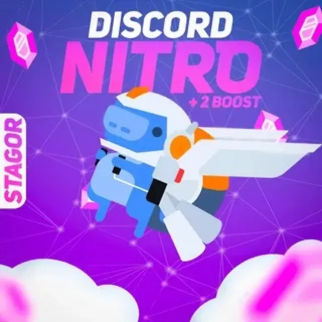 [24/7 АВТО] Discord Nitro Gift | Basic / Full | 1 / 12 мес