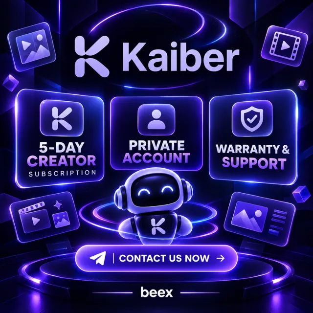 Kaiber.ai — тариф Creator — | Личный аккаунт (АВТОДОСТАВКА)
