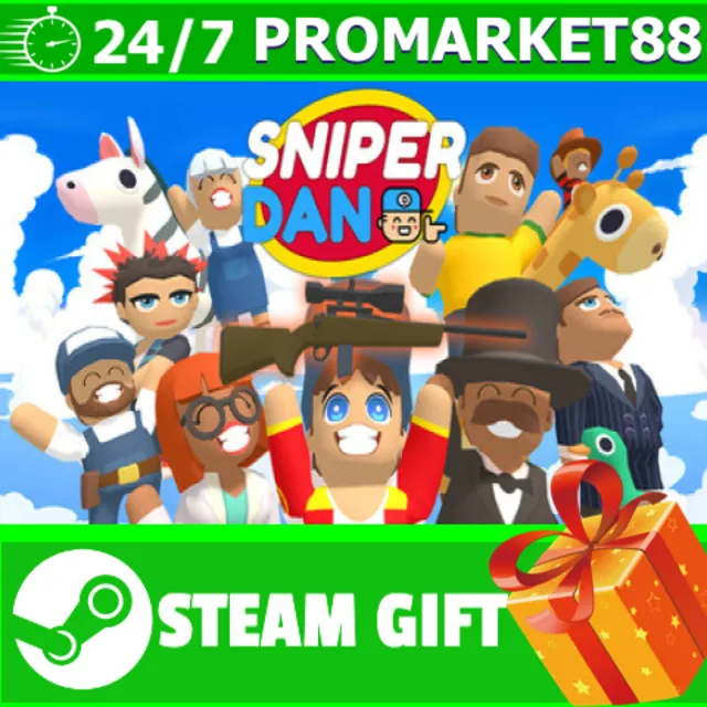 ️ВСЕ СТРАНЫ+РОССИЯ Sniper Dan STEAM GIFT