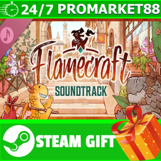 ️ВСЕ СТРАНЫ+РОССИЯ Flamecraft Soundtrack STEAM GIFT