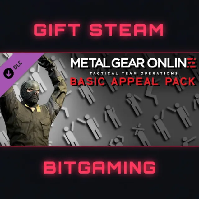 METAL GEAR ONLINE "BASIC APPEAL PACK" | DLC | РФ + МИР | АВТО