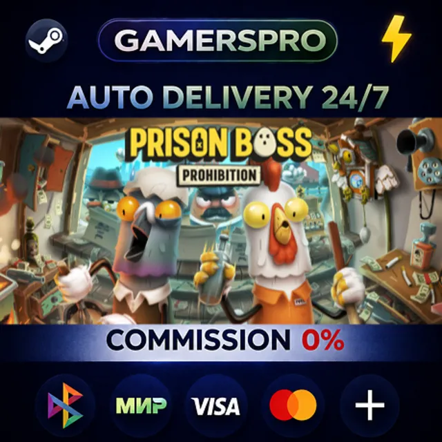Crime Shop Simulator: A Prison Boss Game・ВЫБОР РЕГИОНА・STEAM GIFT АВТО・
