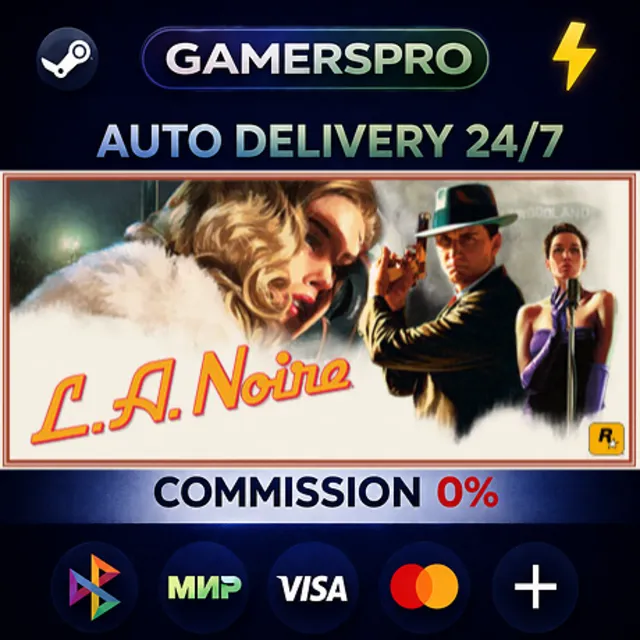 L.A. Noire・ВЫБОР РЕГИОНА・STEAM GIFT АВТО・