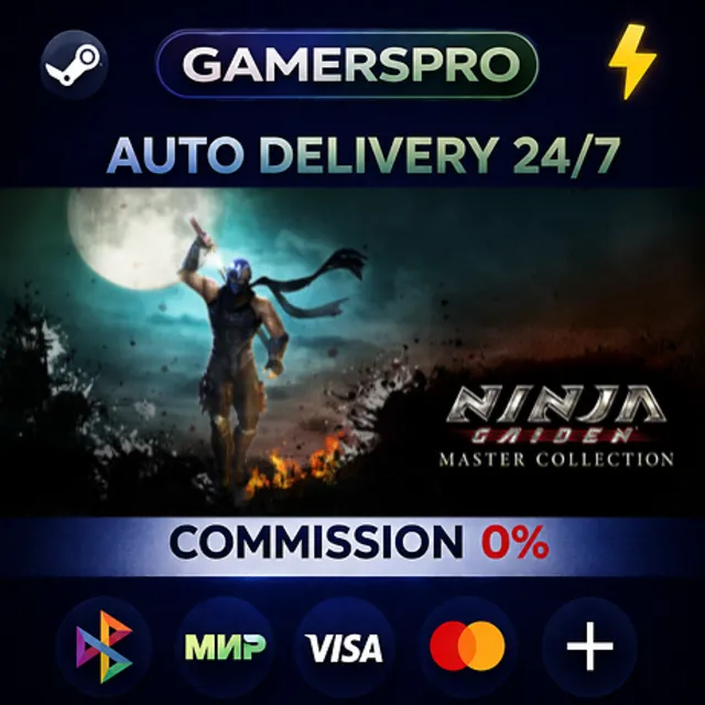NINJA GAIDEN: Master Collection Deluxe Edition・ВЫБОР РЕГИОНА・STEAM GIFT АВТО・