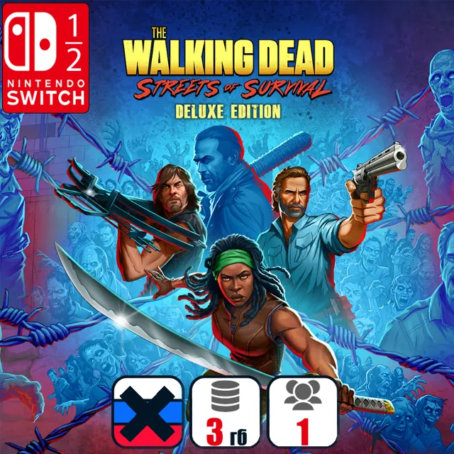 The Walking Dead: Streets of Survival - Deluxe Edition | Nintendo Switch 1/2