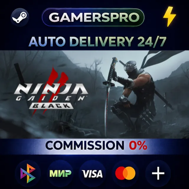 NINJA GAIDEN 2 Black・ВЫБОР РЕГИОНА・STEAM GIFT АВТО・