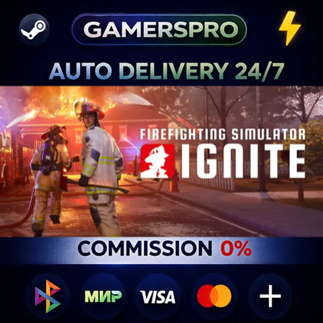 Firefighting Simulator: Ignite - Vehicle Rescue Edition・ВЫБОР РЕГИОНА・STEAM GIFT АВТО