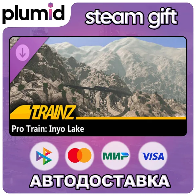 DLC Trainz Plus DLC - Pro Train: Inyo Lake Steam Gift / Россия + МИР / АВТО