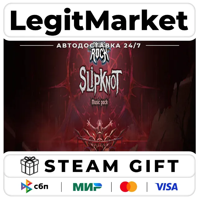 DLC Drums Rock: Slipknot Music Pack / Steam АВТО / РУ + МИР