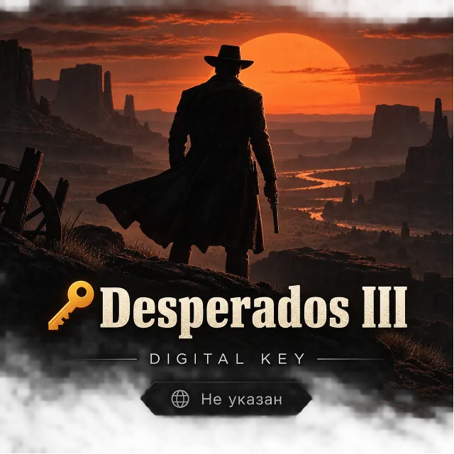 🔑Desperados III | АВТОДОСТАВКА Steam ключ Россия+СНГ