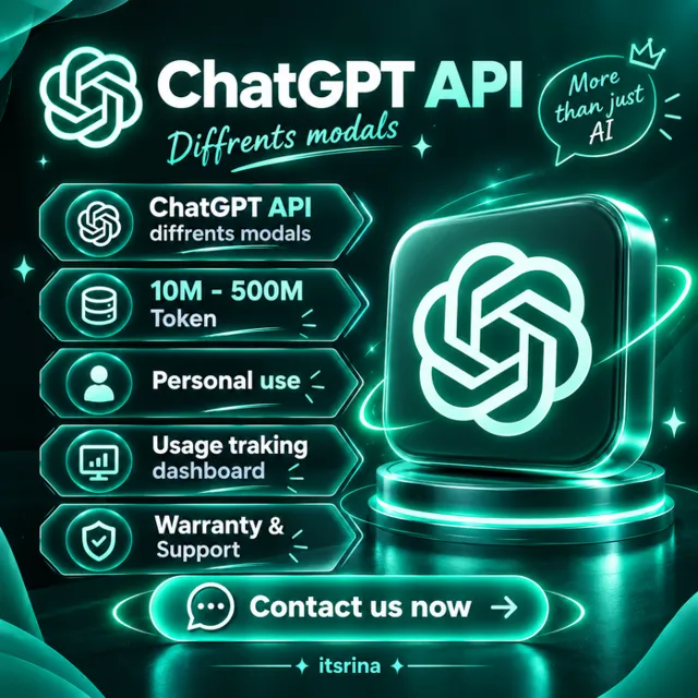 API ChatGPT (6 ASTRA • 5 TERRA • LUNA • SOL) | Квота 10M–500M токенов [АВТОДОСТАВКА]