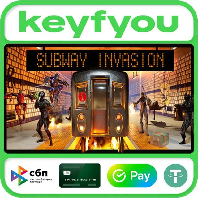 Subway Invasion / STEAM КЛЮЧ 🔥