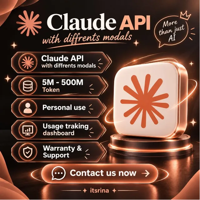 Доступ к API Claude | Квота 5–500 млн токенов [АВТОДОСТАВКА]
