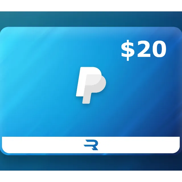 Rewarble PayPal $20 Gift Card