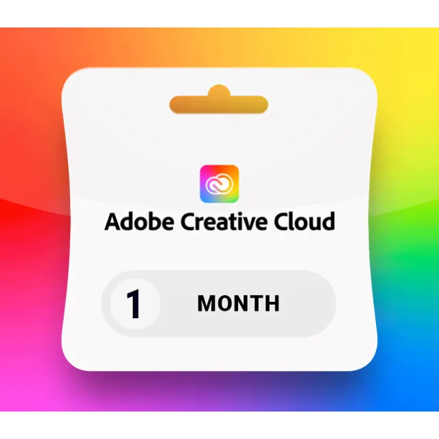 Adobe Creative Cloud Pro - 1 Month Subscription Key