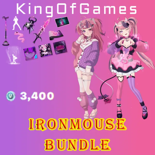 Ironmouse Fortnite Bundle