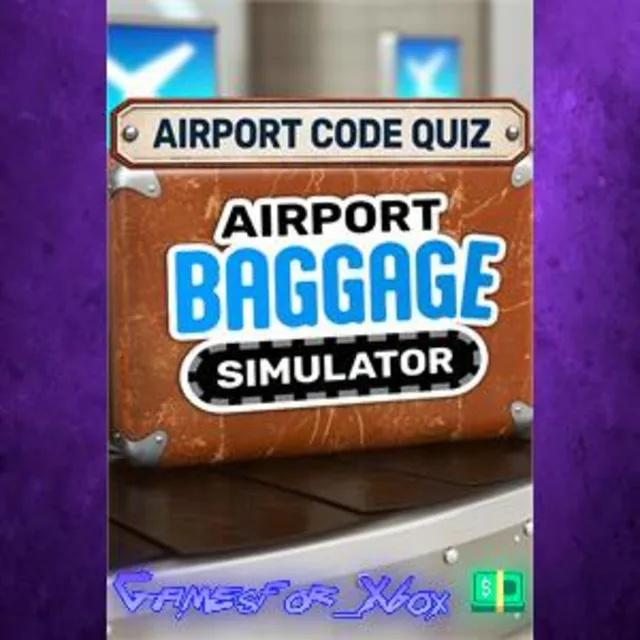 ☀️Airport Baggage Simulator - Airport Code Quiz XBOX DLC