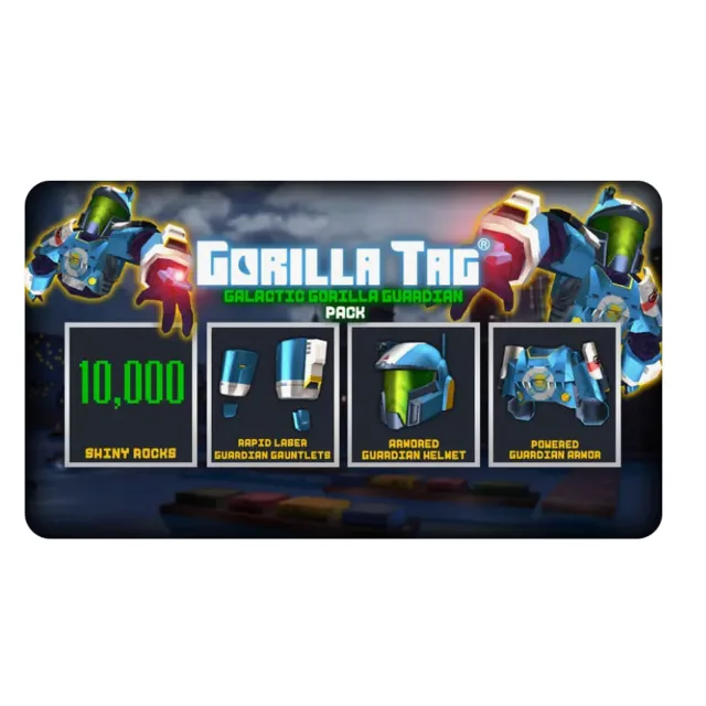 DLC Galactic Gorilla Guardian Pack Gorilla Tag Oculus quest 2 3 s meta quest