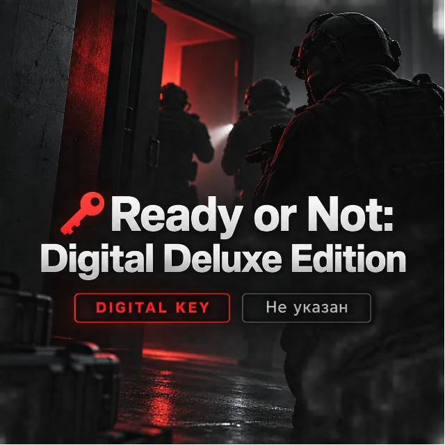 🔑Ready or Not: Digital Deluxe Edition | Steam ключ Россия/СНГ