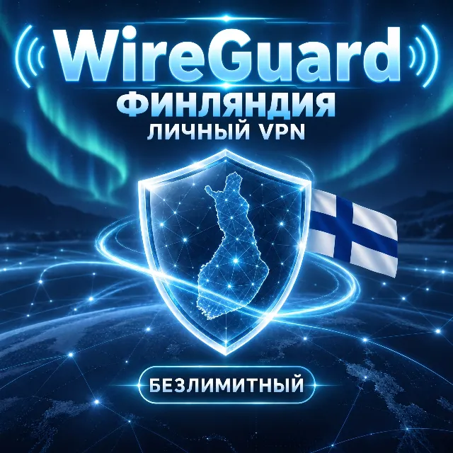 🇫🇮 AMNEZIA WG VPN КОНФИГ ФИНЛЯНДИЯ БЕЗЛИМИТ ЛИЧНЫЙ