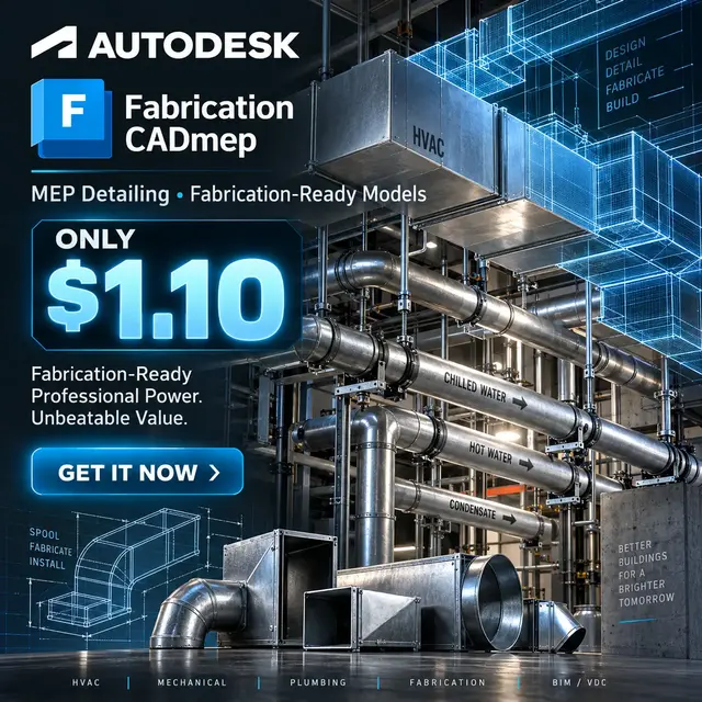 Autodesk Fabrication CADmep | 2024–2027 | 6 Месяцев | На Ваш Email
