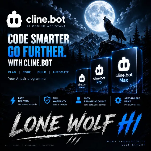 cline.bot / Подписка Cline Pass 1 месяц | Пополнение кредитов — низкая цена и полна
