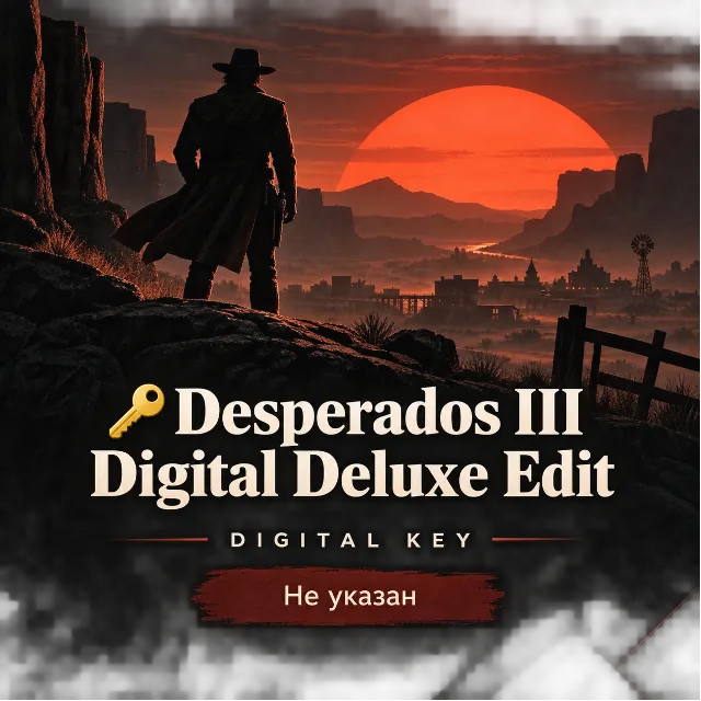 🔑Desperados III Digital Deluxe Edit| Steam ключ RU+СНГ