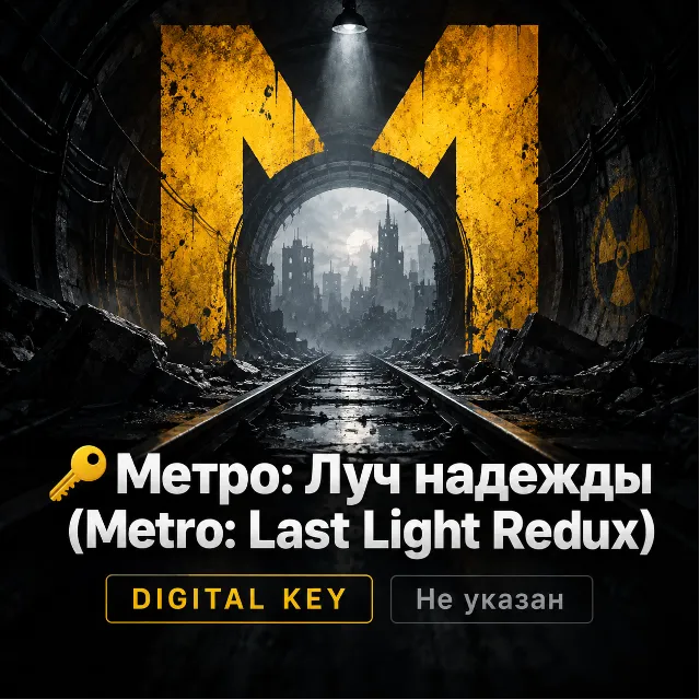 🔑Метро: Луч надежды (Metro: Last Light Redux) | Steam ключ Россия/СНГ