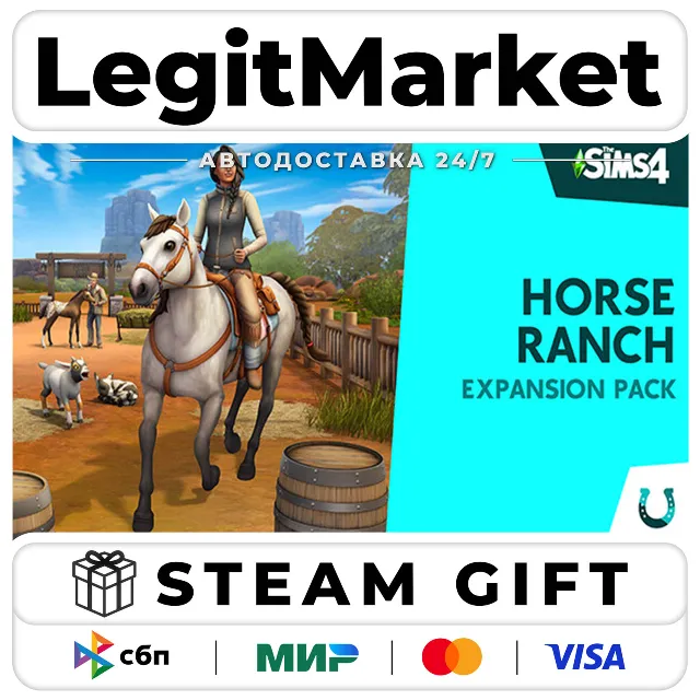 DLC The Sims 4 Horse Ranch Expansion Pack / Steam АВТО / РУ + МИР