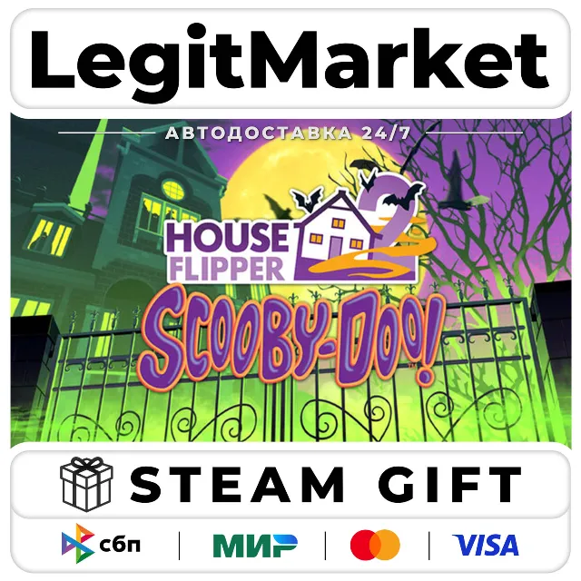 DLC House Flipper 2 - Scooby-Doo DLC / Steam АВТО / МИР