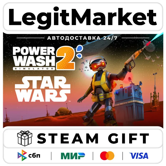 DLC PowerWash Simulator 2 - STAR WARS Pack / Steam АВТО / МИР