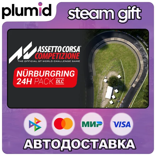 DLC Assetto Corsa Competizione - 24H Nürburgring Pac Steam Gift / Россия + МИР / АВТО