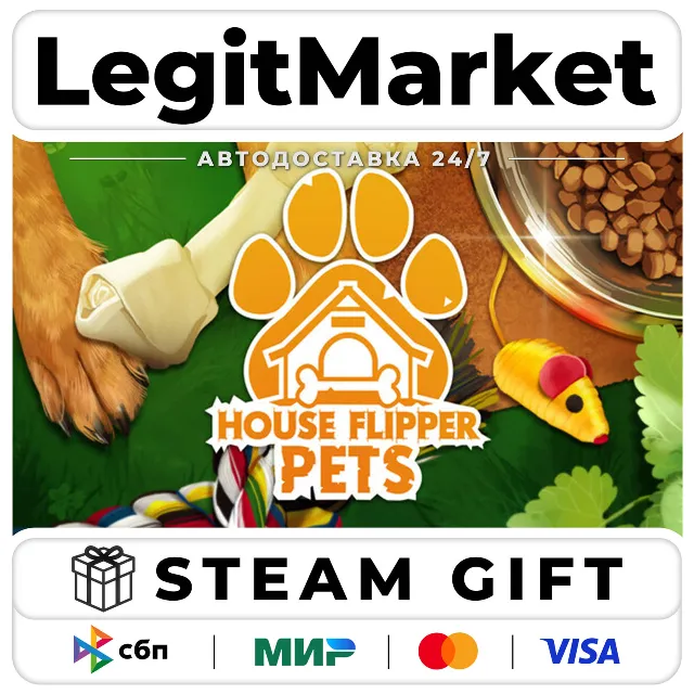 DLC House Flipper - Pets DLC / Steam АВТО / РУ + МИР