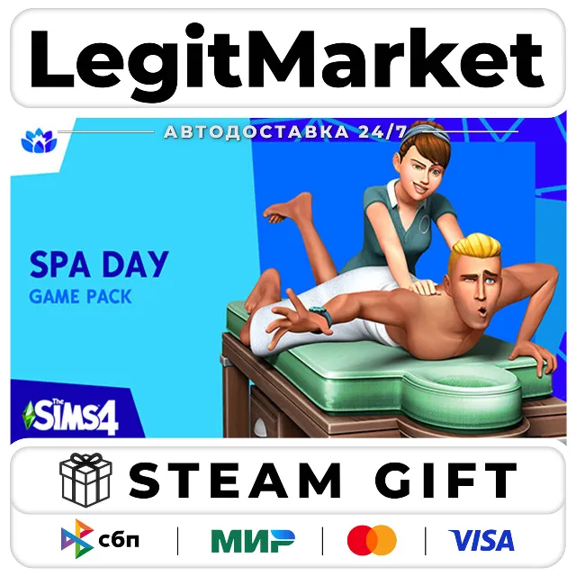DLC The Sims 4 Spa Day / Steam АВТО / РУ + МИР