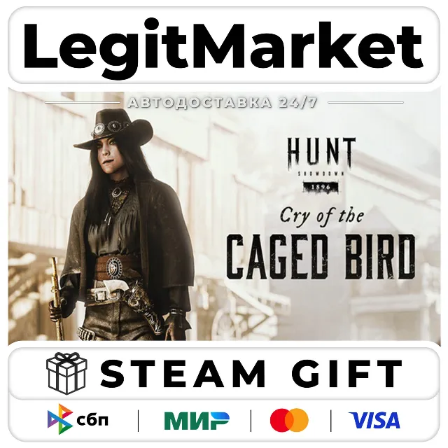 DLC Hunt: Showdown 1896 - Cry of the Caged Bird / Steam АВТО / РУ + МИР