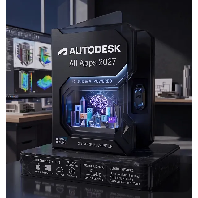 Autodesk All Apps 2024-2027 | Про-пакет на 3 года | Облако и ИИ