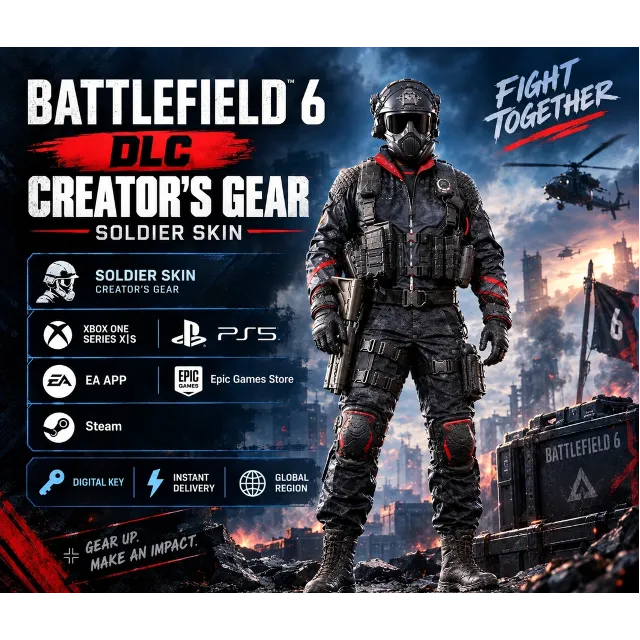 Battlefield 6: CREATOR'S GEAR Soldier Skin DLC (Global)