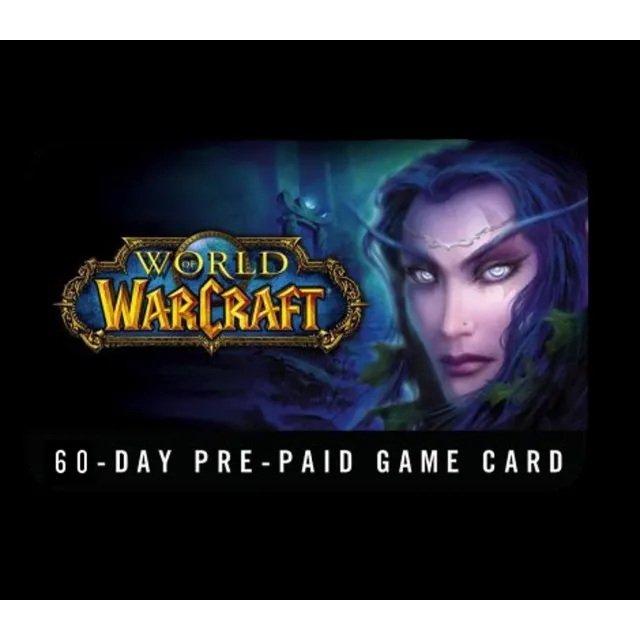 World of Warcraft 60 DAYS Pre-Paid Time Card EU