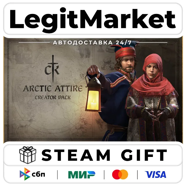 DLC Crusader Kings III Creator Pack: Arctic Attire / Steam АВТО / РУ + МИР