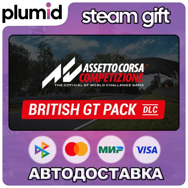 DLC Assetto Corsa Competizione - British GT Pack Steam Gift / Россия + МИР / АВТО